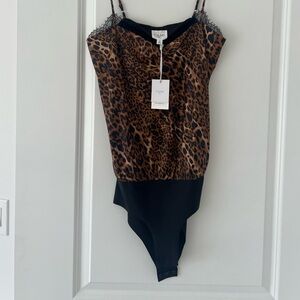 NWT Silk Cami NYC Romy Bodysuit
